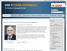 Tablet Screenshot of cdu-nok.de